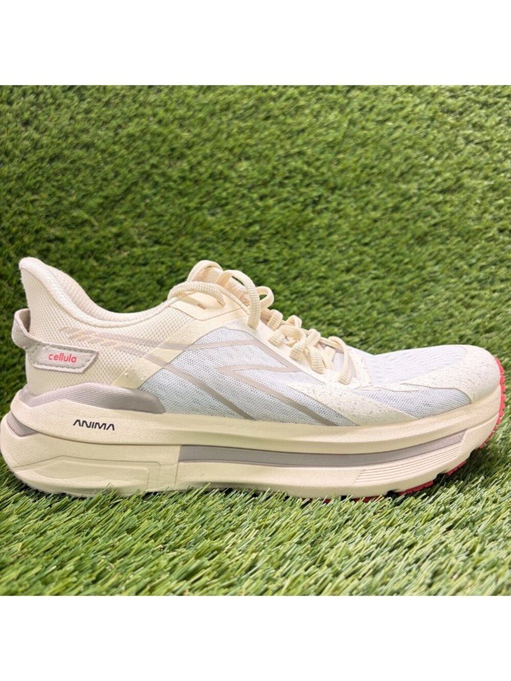 Diadora Cellula Womens Size 10 White Cream Athletic Running Shoes Sneakers